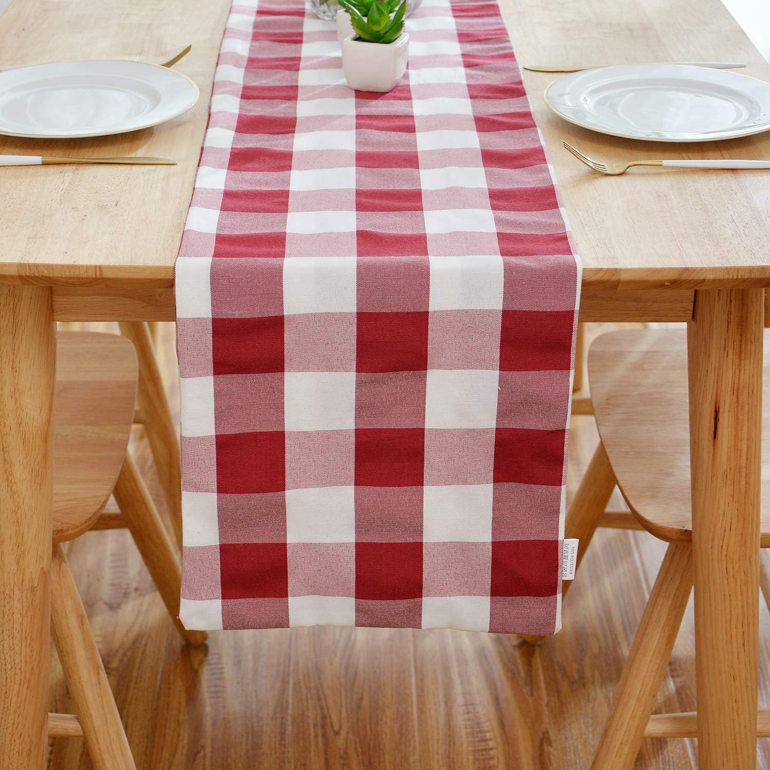 Best red table runner 60 inches