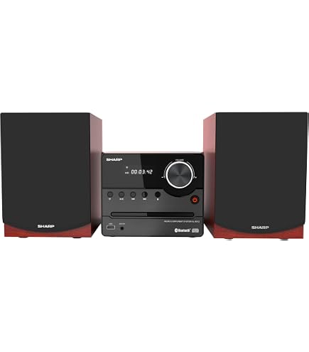 Amazon.com: Sharp XL-B512 Micro Component Wireless Bluetooth Audio