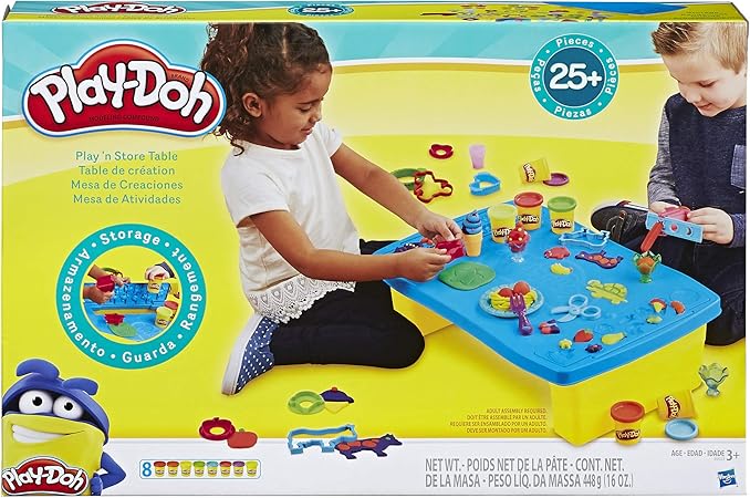 play doh store and play table