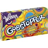 Everlasting Gobstopper Candy Jawbreakers Hard Candies Assorted Fruit Flavors Multicolor Candy Mix Movie Theater Box Candy Snack 1 &ndash; 5 oz Box