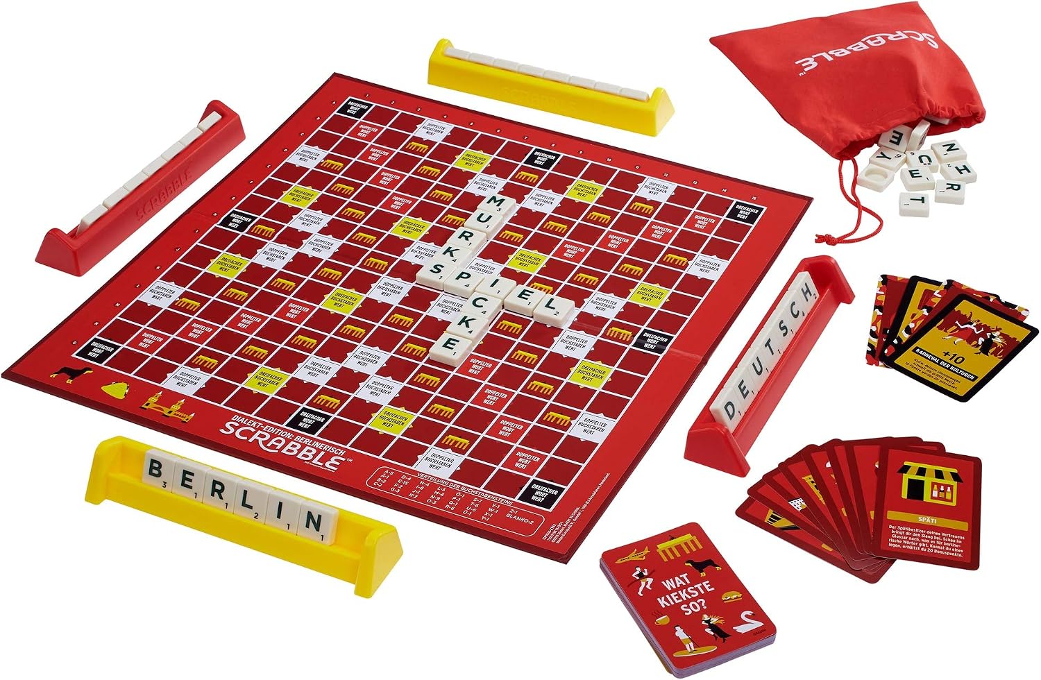Scrabble Dialekt Edition: Berlinerisch, 45 cm x 45 cm x 3 cm - Image 3