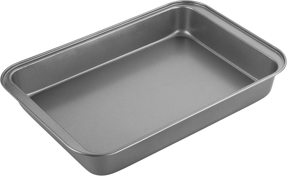 Chef Aid Non-Stick Steel Roasting Tray 36.5 x 24.5 x 5.5 cm Grey
