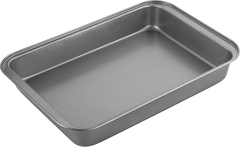 Chef Aid Non-Stick Steel Roasting Tray 36.5 x 24.5 x 5.5 cm Grey