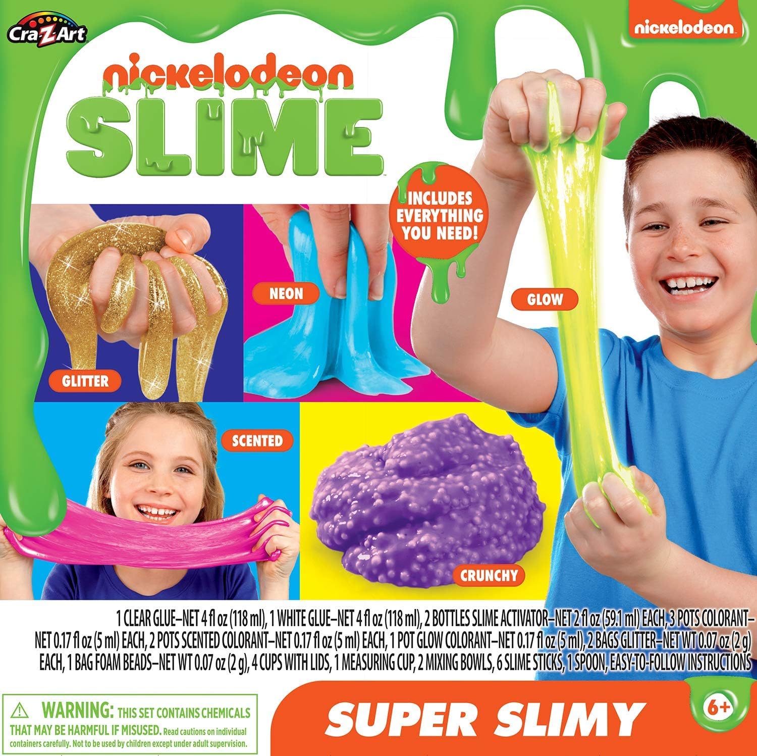 Nickelodeon CRA-Z-Art CRA-Z-Slime Super 