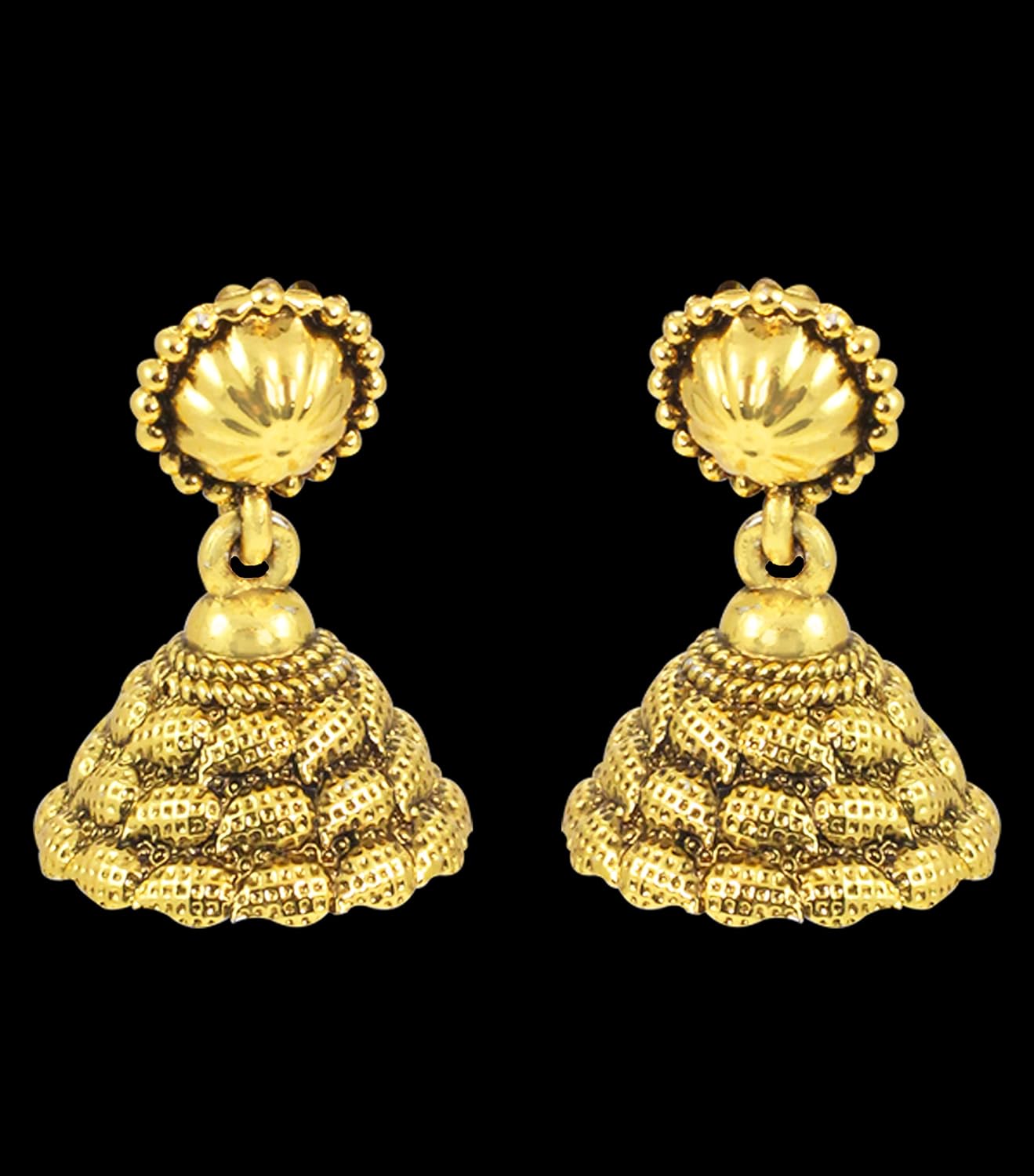 zaveri pearls goddess shilp shastra haram antique necklace set-zpfk4128