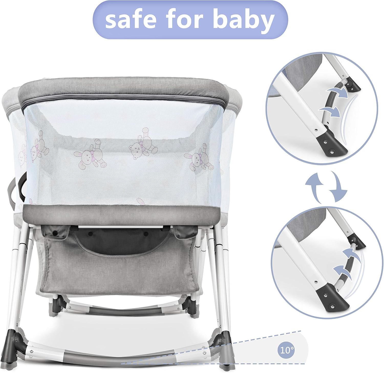 besrey travel cot