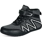 Kids Wrestling Shoes Boys Girls Youth Boxing Shoes Lightweight Fitness Training Sneakers Zero Drop Sole