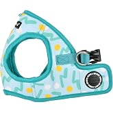Puppia FETE Step-in Vest Dog Harness No Choke No Pull Walking Training for Small and Medium Dog - Aqua - M