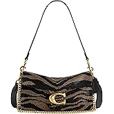 Beaded Tiger Tabby Shoulder Bag 26