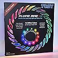 TOSY Flying Ring - 36 RGB Multicolor or 12 Monocolor LEDs, Super Bright, Lost Mode, Auto Light Up, Christmas Stocking Stuffer