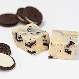 Valley Fudge, Cookies and Cream, Fresh Artisan Fudge, Real Butter, Gourmet Candy, Half Pound Package