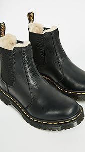 dr martens leonore wyoming black