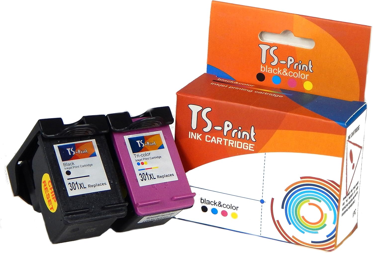 TS-Print 301XL 301 XL HP Ersatz Druckerpatronen Multipack Deskjet 1000 ...