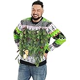 Men`s Ugly Christmas Sweater Unisex Women`s Funny Novelty Fairisle Pullover for PartyX-LargePerfectly Pine