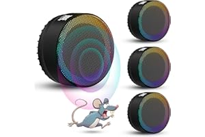 Ultrasonic Pest Repellent Indoor, Pest Control Ultrasonic Plug in 4 Packs, X-PEST Mouse Repellent-Electronic Rodent Deterrent, Efficient Pest Control for Fly Insect/Mice/Rat/Roach/Bug/Spider