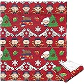 Northwest National Lampoons Christmas Vacation Silk Touch Throw Blanket, 50" x 60", A Clarkmas Christmas