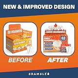 Bramble Hand Warmers 40 Pairs 80 Total Air Activated Pocket Warmers Up to 10 view 7