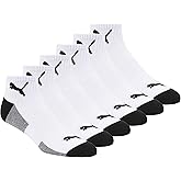 PUMA Men's Quarter Crew Socks (6-Pack)