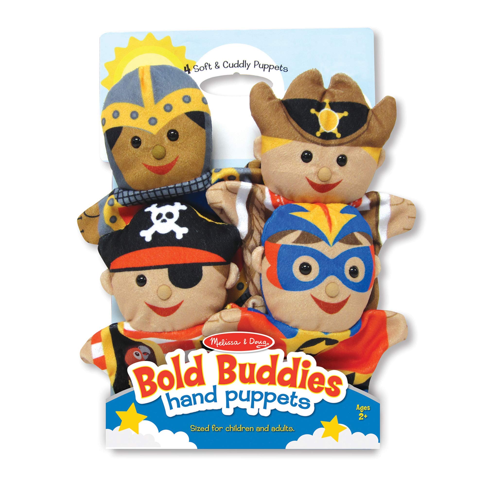 Melissa & Doug Bold Buddies Hand Puppets