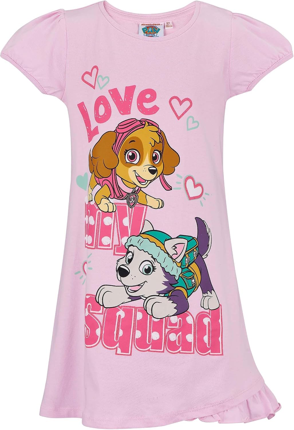 chemise de nuit pat patrouille