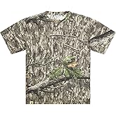 Mossy Oak Mens Camo Hunting Shirt Short Sleeve Cotton