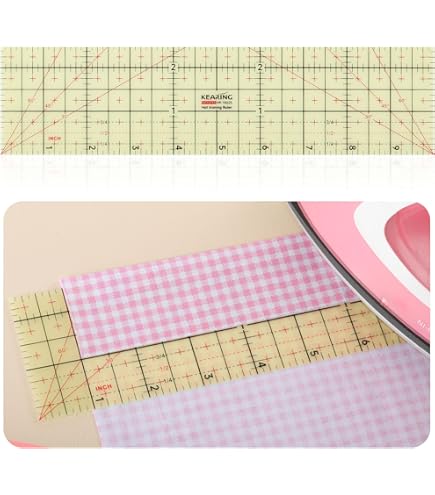 Règles Flexibles En Silicone Pour Couture - Lot De 2 (15cm Et 30cm) - Résistantes à La Chaleur (230°C) - Pour Ourlets Précis Et Courbes