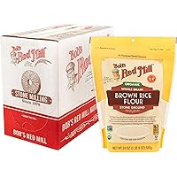 Bob's Red Mill Organic Brown Rice Flour, 24-ounce (Pack of 4)