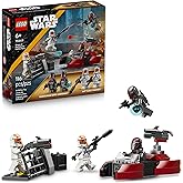 LEGO Star Wars Siege of Mandalore Battle Pack Building Toy for Boys & Girls - The Mandalorian Pretend Play Set W/4 Character