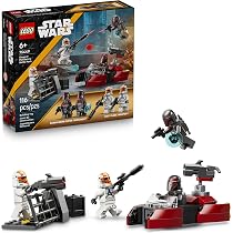 75357 LEGO Star Wars: Ahsoka Fantasma e Espectro II; Brinquedo de