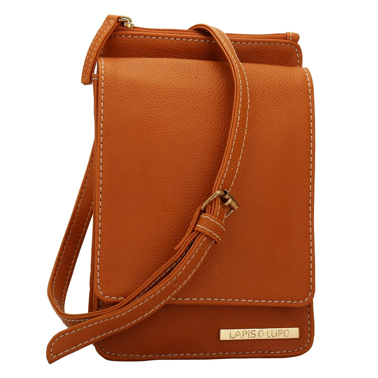 lapis o lupo women's sling bag (tan, llsl0019tn)