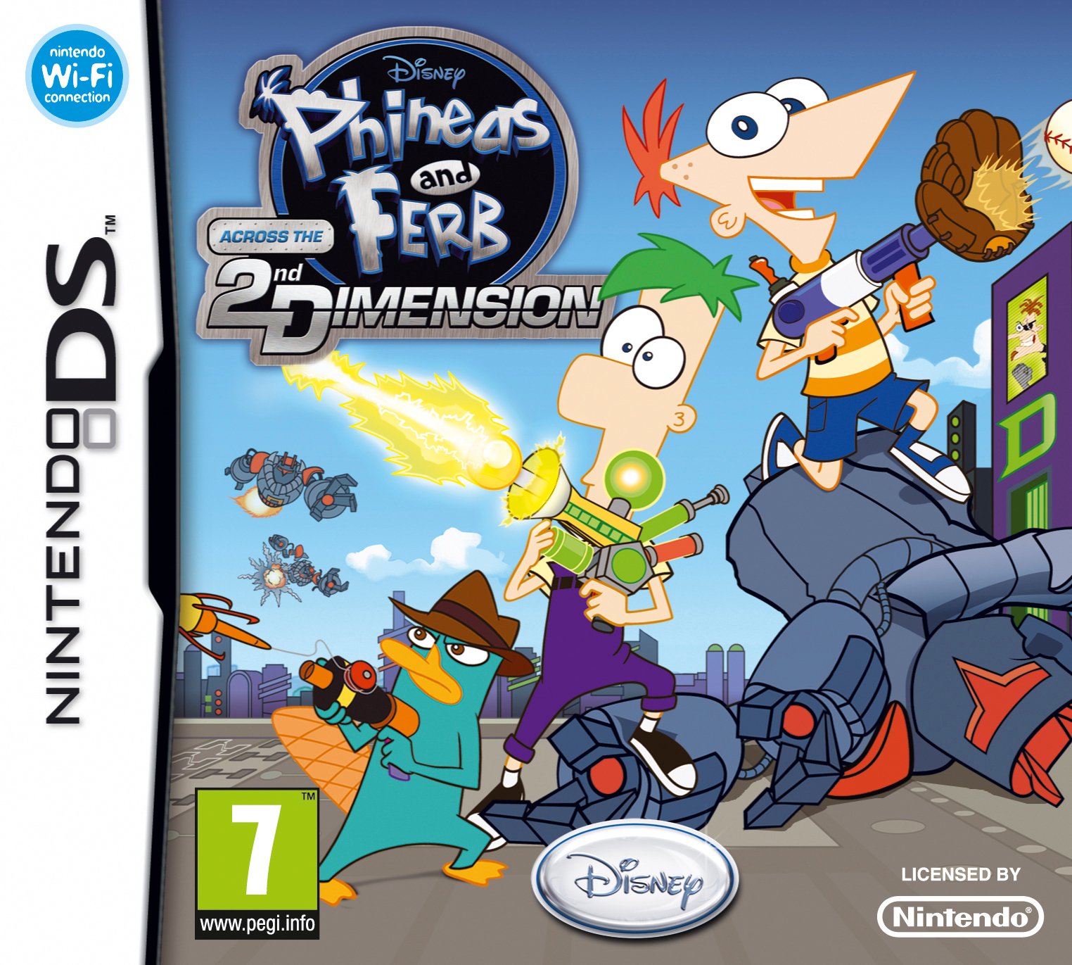 Phineas and Ferb Across the 2nd Dimension (Nintendo DS)