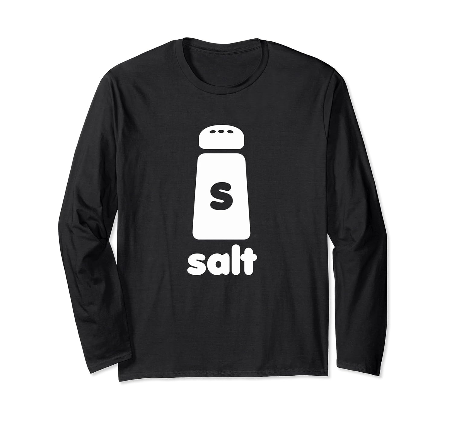 Salt Shaker Halloween Simple Costume Long Sleeve Shirt-Rose