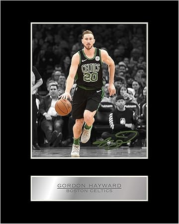 gordon hayward autograph