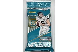 2023 Panini Donruss Elite Football Trading Card Cello 30 Card Value Pack Look for Exclusive Pink Parallels!