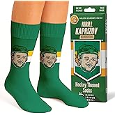 Major League Socks - NHL Minnesota Wild - Various Players - Hockey Fan Holiday Gift Unisex Apparel (Size 7-13)