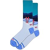 Hot Sox mens Fun Sports and Athletics Crew Socks - 1 Pair Pack - Cool & Funny Novelty Fashion Gifts