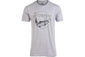 My (Fishing) Retirement Plan | Funny Fish Pole Humor Fisherman Men Joke T-Shirt