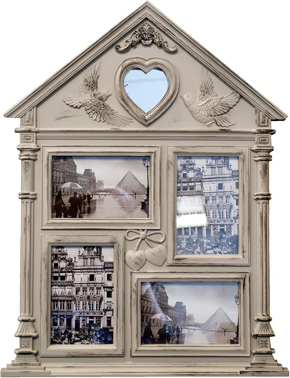 123Wholesale Set of 4 Victorian House Collage Photo