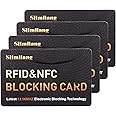 RFID Blocking Card, Fuss-Free Protection Entire Wallet & Purse Shield, Contactless NFC Bank Debit Credit Card Protector Block