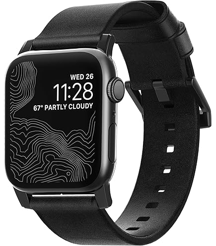 時計 NOMAD Modern Strap AppleWatch 44mm/42mm Nomad Modern Leather Watch Strap for Apple Watch 42mm and