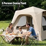 Hibtn Instant Pop Up Tent 2-3 Man 4 Season Waterproof Windproof Lightweight view 3