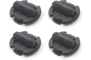 CPOWACE 4 Pack Floor Drain Plug Twist Drain Plug Floor Plugs Compatible with Polaris RZR XP 1000 RZR 900/S Turbo General 1000 2014-2022,Replace #8414694,#5414694