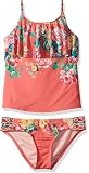 Hobie Kids' Tankini Top and Side Tie Hipster Bottom Swimsuit Set