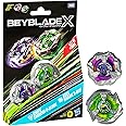 Beyblade X Knife Shinobi 4-80HN and Keel Shark 3-80F Top Dual Pack Set