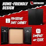 Ruthless Home Darts Centre Gorilla Cabinet Dartboard 2 Sets of Darts view 2