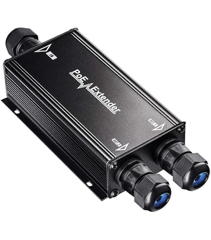 MokerLink Outdoor 10G PoE Injector - IP67 Waterproof, 90W PoE++ (802.3bt), 10/100/1G/2.5G/10Gbps, Wall Mount