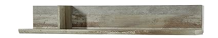 Stella Trading Bonanza Wandboard, Holz, braun, (B/H/T) 130 x 20 x 22 cm