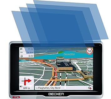 4x Crystal clear klar Schutzfolie für Becker active.5 LMU plus Premium Displayschutzfolie Bildschirmschutzfolie Schutzhülle Displayschutz Displayfolie Folie