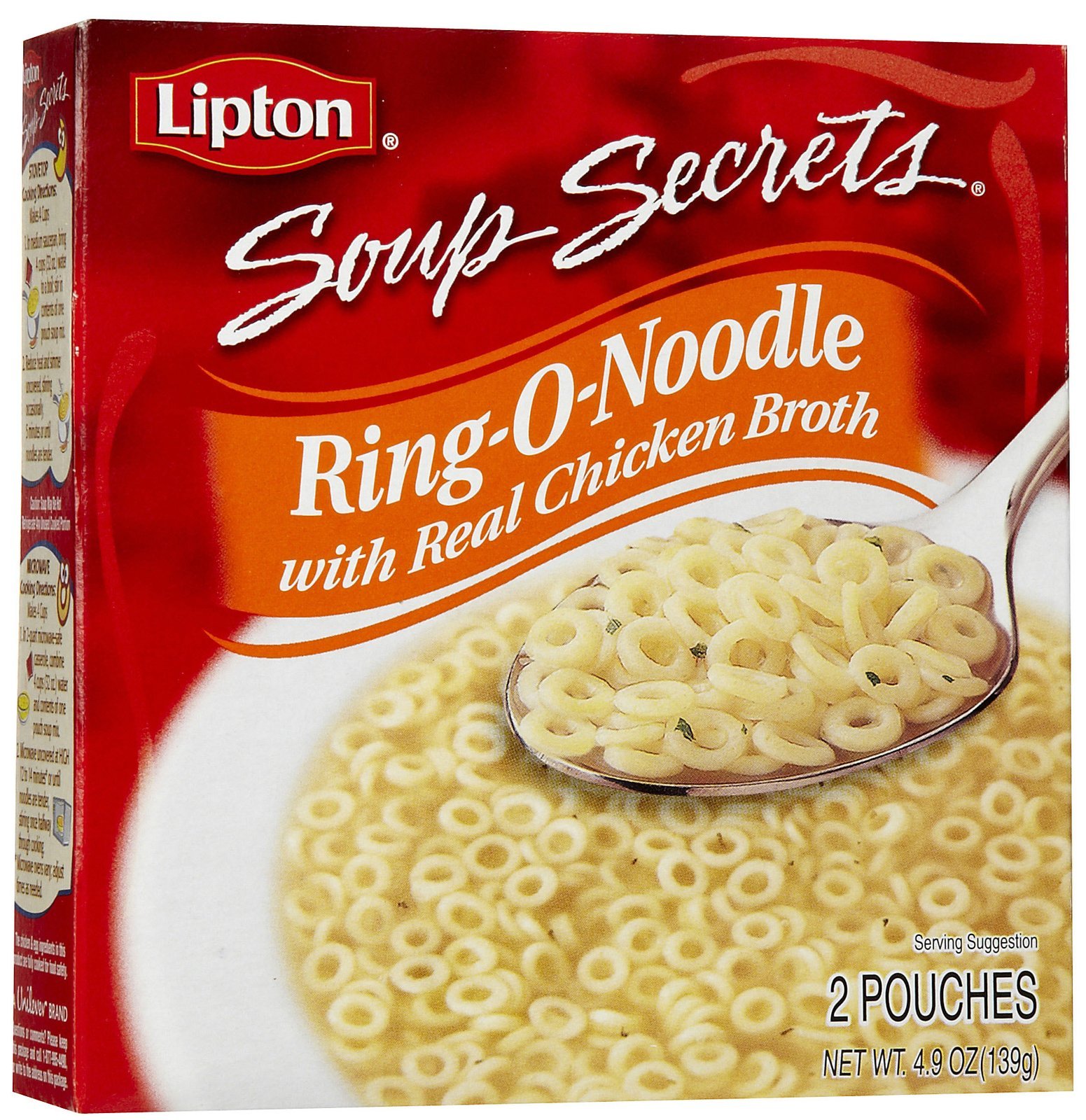 Lipton Soup Secrets Ring-O-Noodle Soup Mix – 4.9 oz – 2 ct