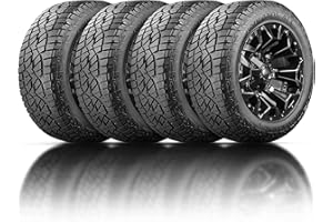 Set of 4 (FOUR) Mastertrack BADLANDS ATX 225/65R17 102H All-Season All-Terrain SUV Tire 225/65/17-Includes 2-Year Road Hazard Warranty& 5-Year Warranty (Tire Only)